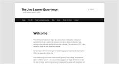 Desktop Screenshot of jimbaumerexperience.com