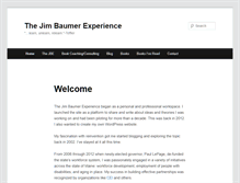 Tablet Screenshot of jimbaumerexperience.com